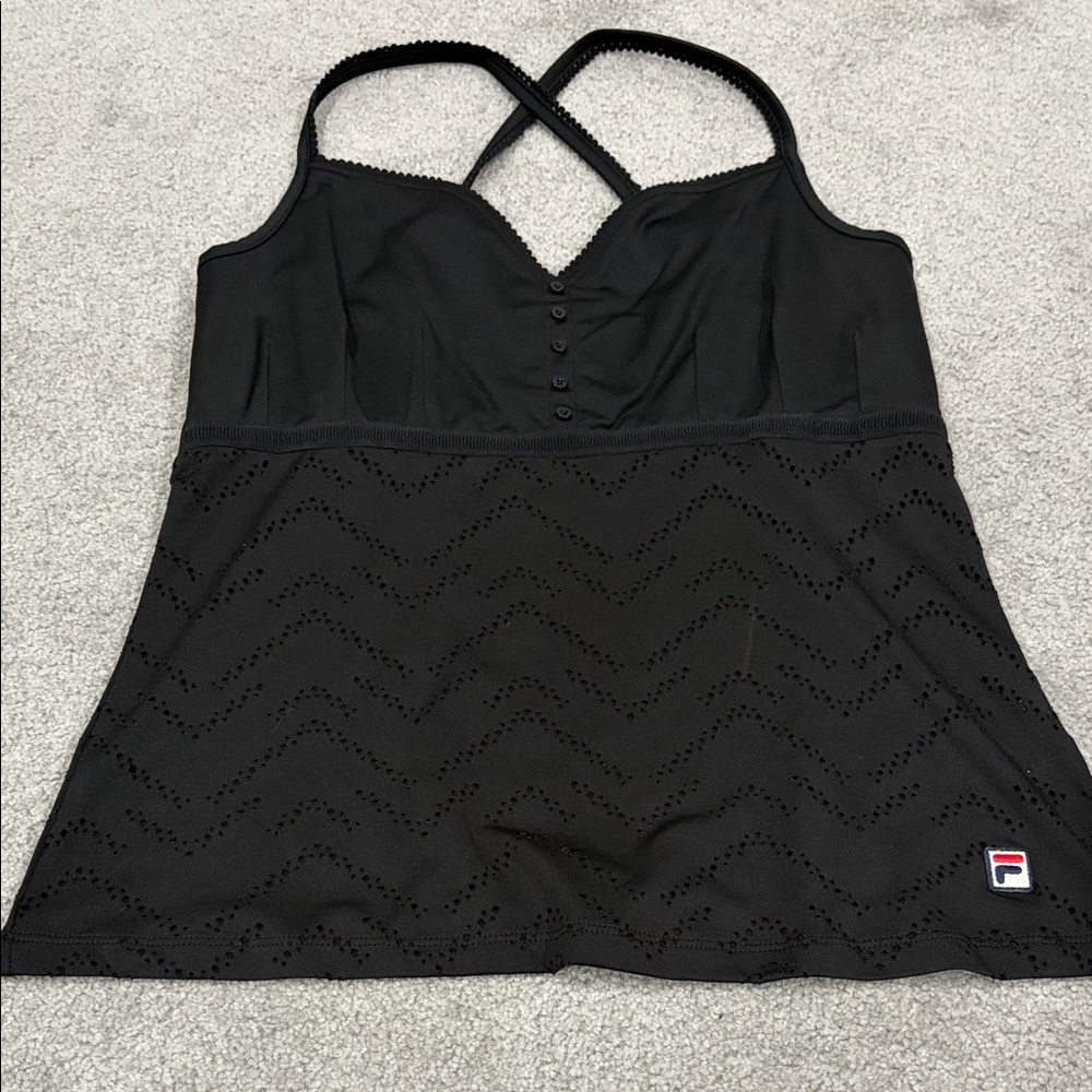 Fila Black Tank Top
